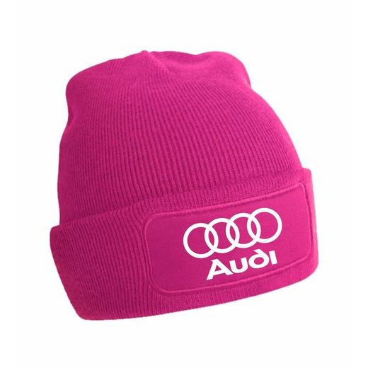 ZIMNÍ ČEPKA S MOTIVEM AUDI