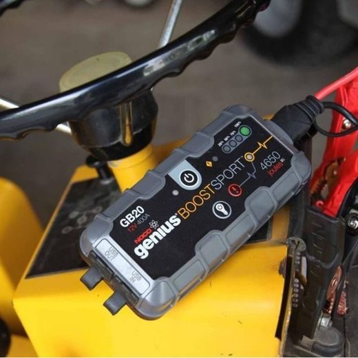 STARTOVACÍ BOX + POWER BANKA, STARTOVACÍ PROUD 500 A, NOCO GENIUS BOOST SPORT GB20 (NOCO USA)