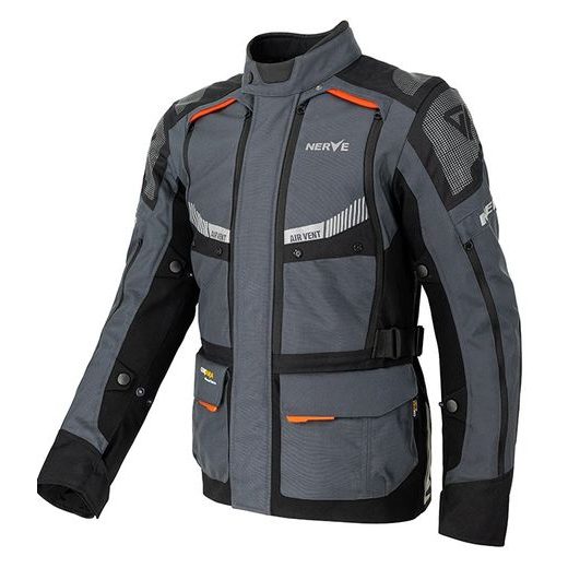 BUNDA NA MOTORKU NERVE GOLDEN TOUR BLACK/GREY