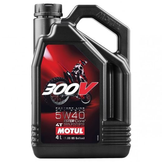 MOTUL 300V 4T FACTORY LINE 5W40 OFF ROAD 4L