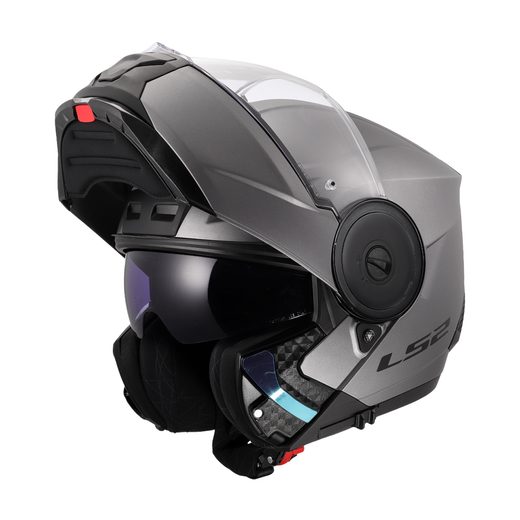 LS2 FF902 SCOPE II SOLID MATT TITANIUM-06