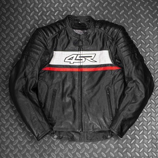 KOŽENÁ BUNDA NA MOTORKU 4SR ROADSTER III - RED