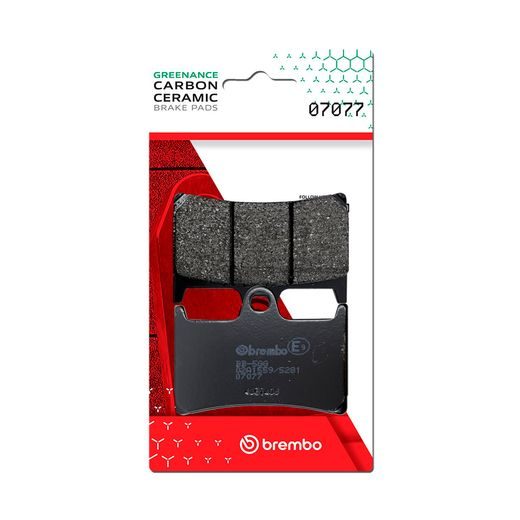 BRZDOVÉ DESTIČKY BREMBO 07077 BRZDOVÉ DESTIČKY PRO SKÚTRY CC