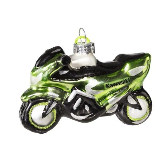 VÁNOČNÍ OZDOBA - MOTOCYKL KAWASAKI