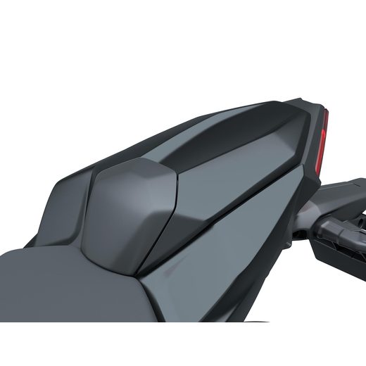 KRYT SEDADLA SPOLUJEZDCE PRO KAWASAKI Z650 S (739 METALLIC FLAT SPARK BLACK)