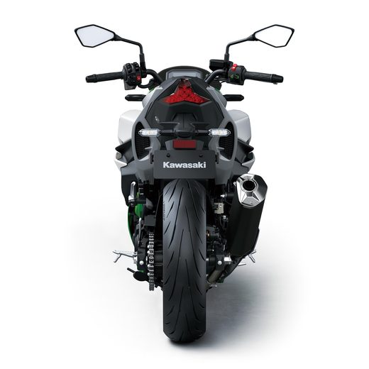 KAWASAKI Z7 HYBRID METALLIC BRIGHT SILVER 2024