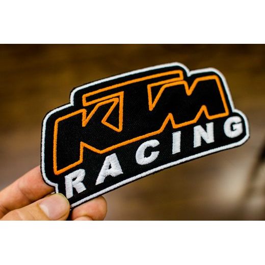 VELKÁ NÁŠIVKA S MOTIVEM KTM RACING