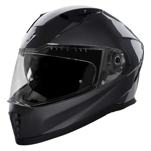 INTEGRÁLNÍ HELMA STORMER BLASTER SOLID ČERNÁ LESKLÁ