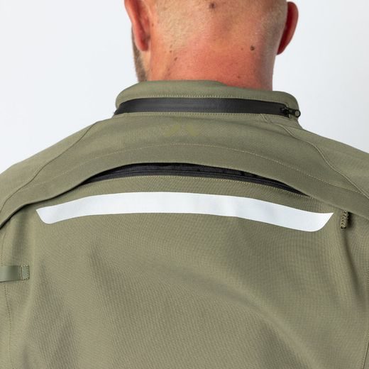 BUNDA S LAMINOVANOU MEMBRÁNOU IXS VENTURE-STX 1.0 X2-011405 ŠEDO-OLIVOVĚ ZELENÝ