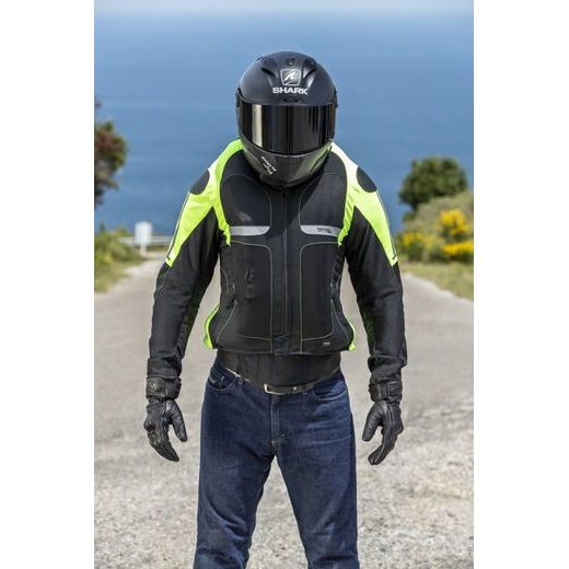 TEXTILNÍ LETNÍ AIRBAGOVÁ BUNDA HELITE VENTED HIVIS
