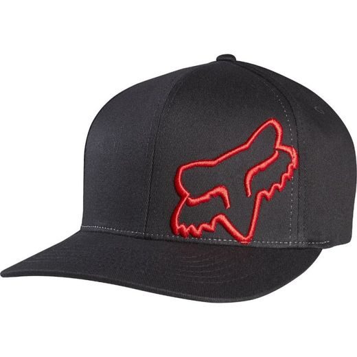 KŠILTOVKA FOX FLEX 45 FLEXFIT BLACK/RED