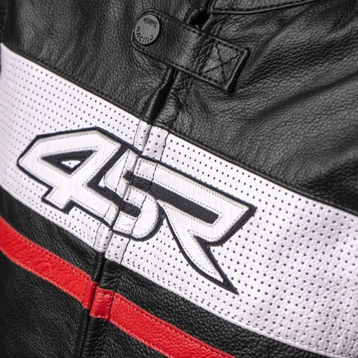 KOŽENÁ BUNDA NA MOTORKU 4SR ROADSTER III - RED