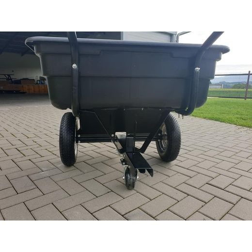 SHARK GARDEN 150 S ADPATÉREM NA TAŽNÉ, VOZÍK ZA ČTYŘKOLKU ČERNÝ