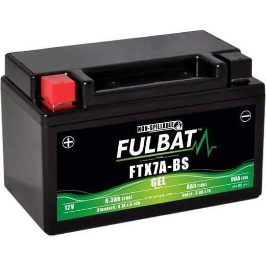 GELOVÁ BATERIE FULBAT FTX7A-BS GEL (YTX7A-BS GEL)