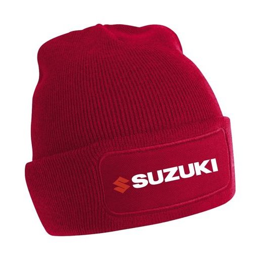 ZIMNÍ ČEPKA S MOTIVEM SUZUKI