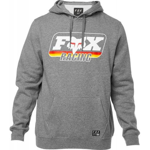 PÁNSKÁ MIKINA FOX THROWBACK PULLOVER FLEECE HEATHER GRAPHITE