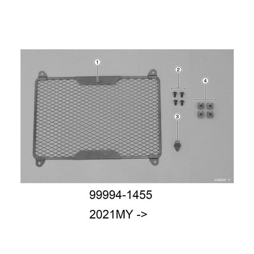MŘÍŽKA CHLADIČE PRO KAWASAKI Z900RS