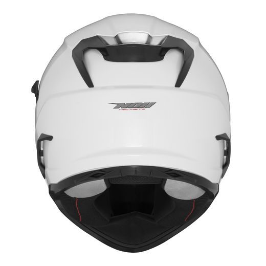 PŘILBA NA MOTORKU NOX N304S BÍLÁ LESKLÁ