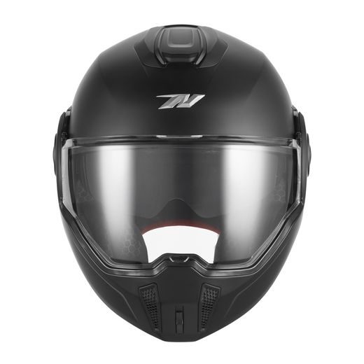 PŘEKLOPNÁ HELMA NA MOTORKU NOX PREMIUM SPINNER ČERNÁ MATNÁ