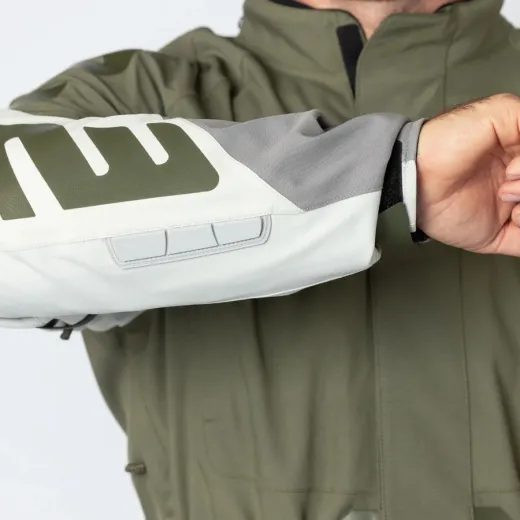 BUNDA S LAMINOVANOU MEMBRÁNOU IXS VENTURE-STX 1.0 X2-011405 ŠEDO-OLIVOVĚ ZELENÝ