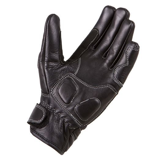WOLF NARCO BLACK KOŽENÉ RUKAVICE NA MOTORKU