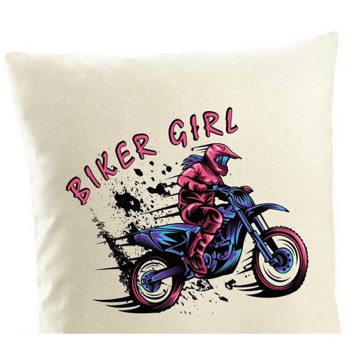 POLŠTÁŘEK S MOTIVEM BIKER GIRL