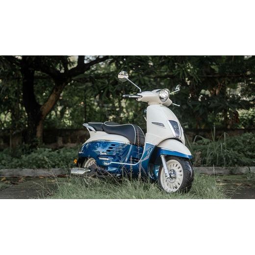 PEUGEOT DJANGO 125I STANDARD - BLUE/MILKY WHITE