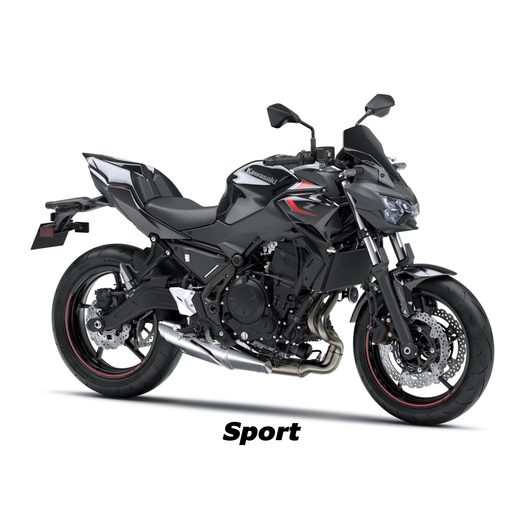 KAWASAKI Z650 ČERNÁ 2025
