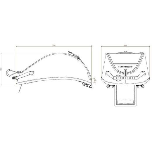VAK NA NÁDRŽ S OKÉNKEM (4LITRY) PRO KAWASAKI Z H2