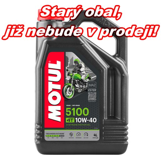 MOTUL 5100 4T ESTER 10W40 4L