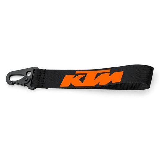 KLÍČENKA S MOTIVEM KTM - ČERNÁ