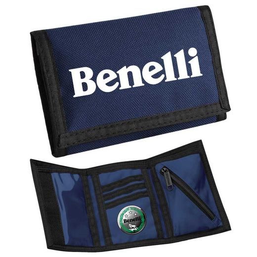 MOTO PENĚŽENKA S MOTIVEM BENELLI - TMAVĚ MODRÁ