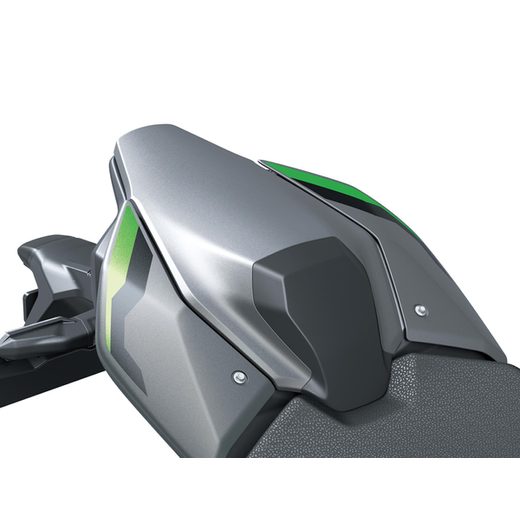 SPORTOVNÍ KRY SEDADLA SPOLUJEZDCE PRO KAWASAKI Z900 METALLIC MATTE GRAPHENE STEEL GRAY