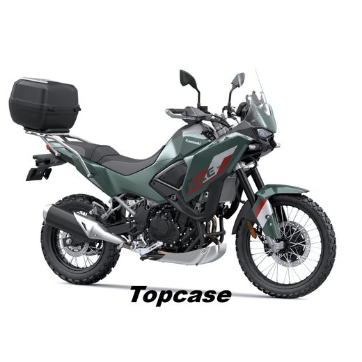 KAWASAKI KLE500 SE METALLIC BLUISH GREEN 2026 DEMO