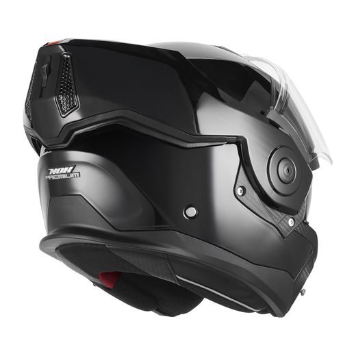PŘEKLOPNÁ HELMA NA MOTORKU NOX PREMIUM SPINNER ČERNÁ LESKLÁ