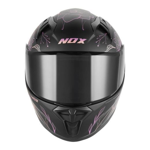 DĚTSKÁ PŘILBA NA MOTORKU NOX N731 KID SPRING ČERNÁ MATNÁ