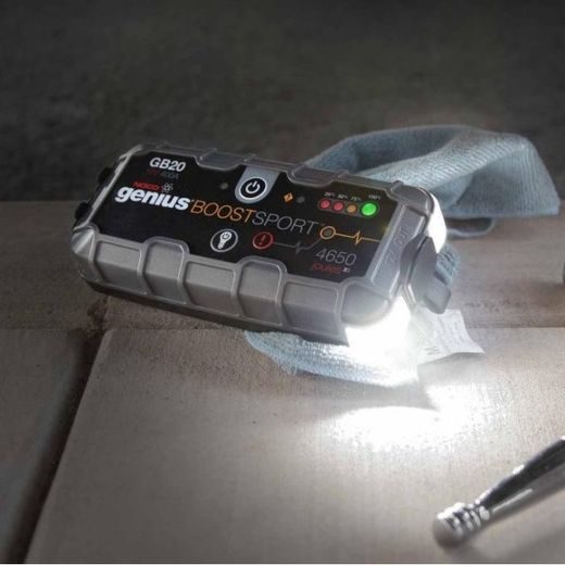 STARTOVACÍ BOX + POWER BANKA, STARTOVACÍ PROUD 500 A, NOCO GENIUS BOOST SPORT GB20 (NOCO USA)