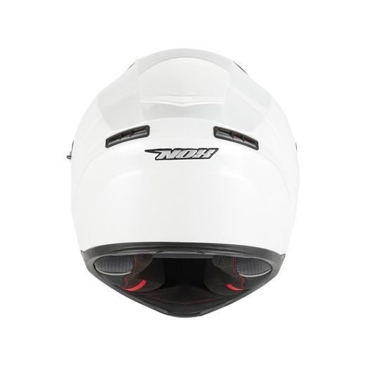 PŘILBA NA MOTORKU NOX N402 BÍLÁ LESKLÁ