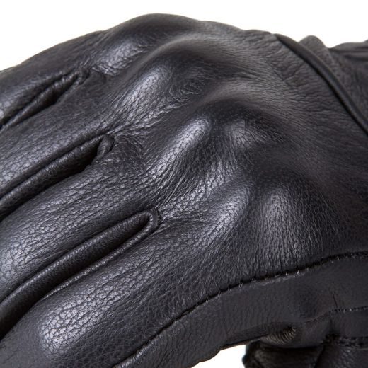 WOLF FORZA BLACK KOŽENÉ RUKAVICE NA MOTORKU
