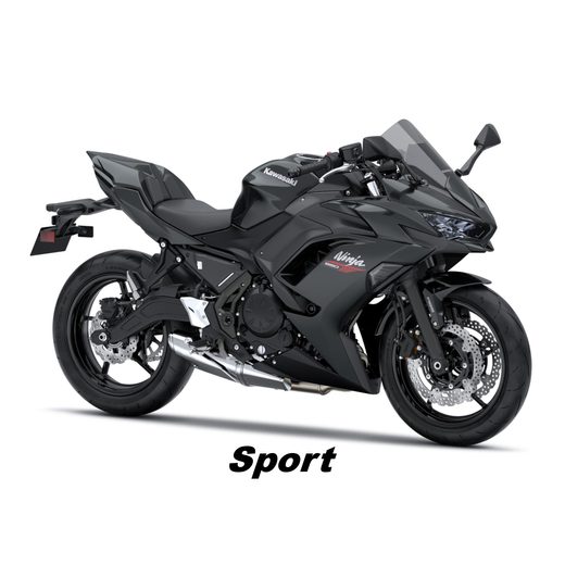 KAWASAKI NINJA 650 METALLIC FLAT SPARK BLACK 2026