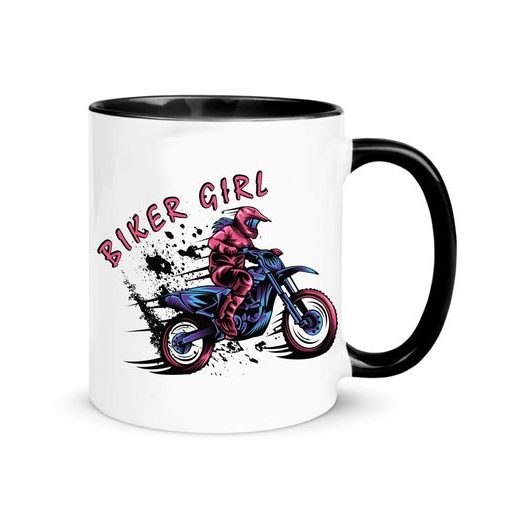 HRNÍČEK S MOTIVEM BIKE GIRL