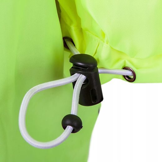 NEPROMOKAVÁ BUNDA NA MOTORKU BIKETEC FLUO