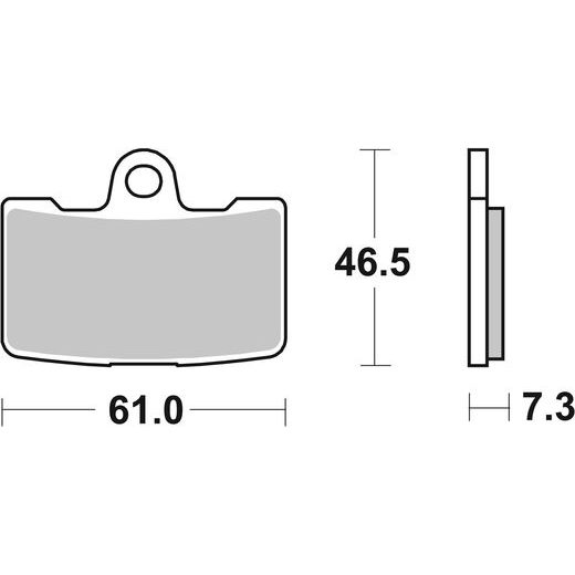 BRZDOVÉ DESTIČKY BREMBO 07HD19SA