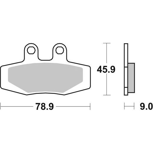 BRZDOVÉ DESTIČKY BREMBO 07GR6407 CC ROAD