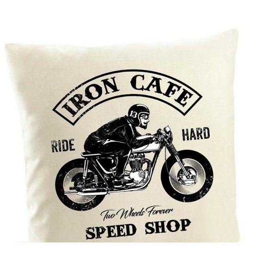 POLŠTÁŘEK S MOTIVEM IRON CAFE