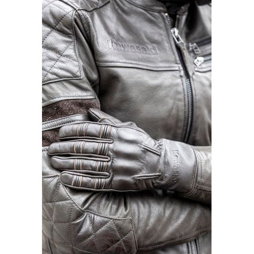 KOŽENÉ RUKAVICE NA MOTORKU KAWASAKI DURHAM