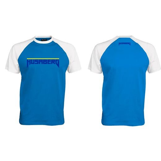 PÁNSKÉ TRIKO S MOTIVEM HUSABERG 1 - BÍLO/MODRÉ