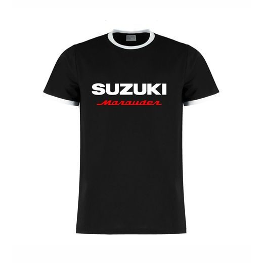 PÁNSKÉ TRIKO S MOTIVEM SUZUKI MARAUDER 1 - ČERNÉ