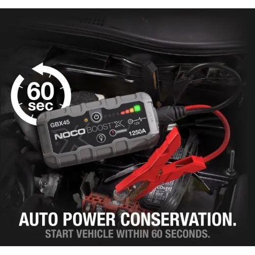 STARTOVACÍ BOX + POWER BANKA, STARTOVACÍ PROUD 1250A NOCO BOOST GBX45 (USA)