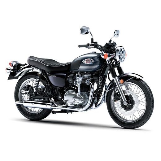 KAWASAKI W800 METALLIC SLATE BLUE / METALLIC DIABLO BLACK 2023